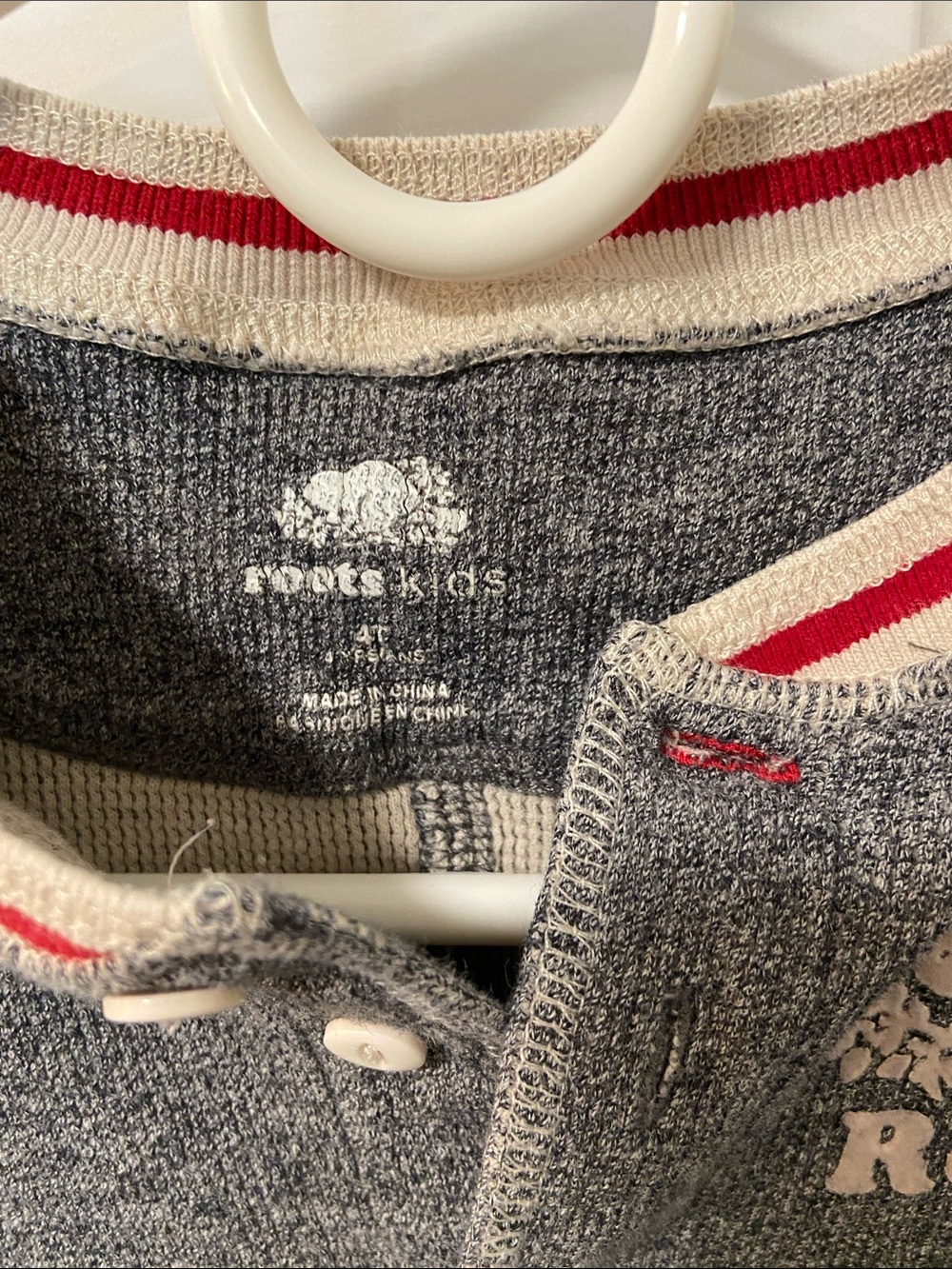 (2/$25) Roots onesie - Picture 2 of 3